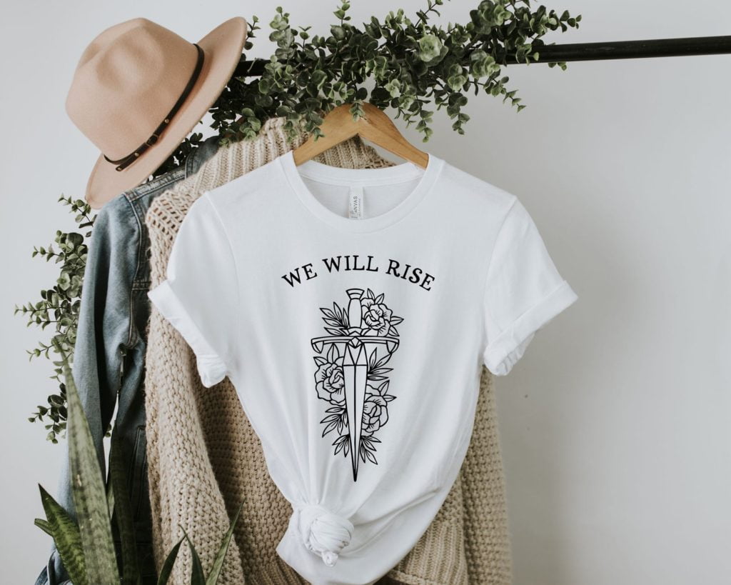 We Will Rise Shirt - From Blood and Ash - Kingdom of Flesh and Fire - The DearWriterCo