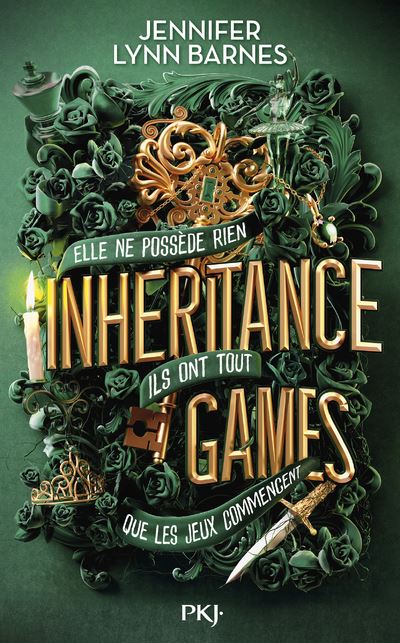 The Inheritance Games - Jennifer Lynn Barnes - The Inheritance Games #1 - Couverture française