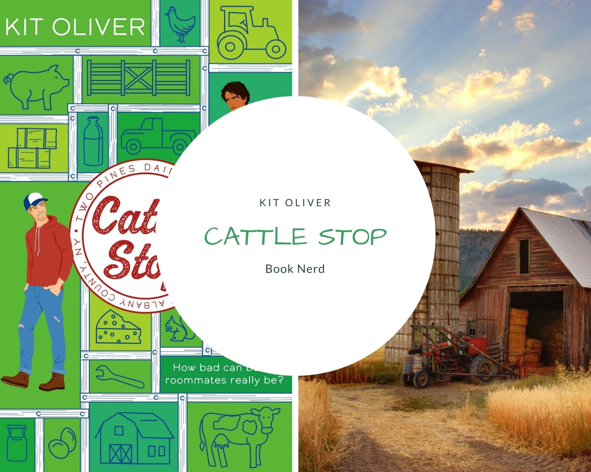 Cattle Stop - Romance gay contemporaine - Kit Oliver - Résumé & Avis