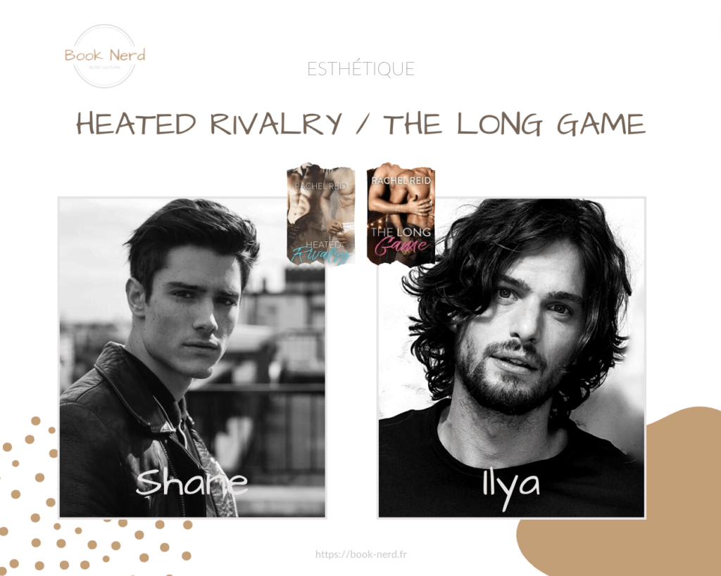 Shane Hollander & Ilya Rozanov - Heated Rivalry / The Long Game - Rachel Reid