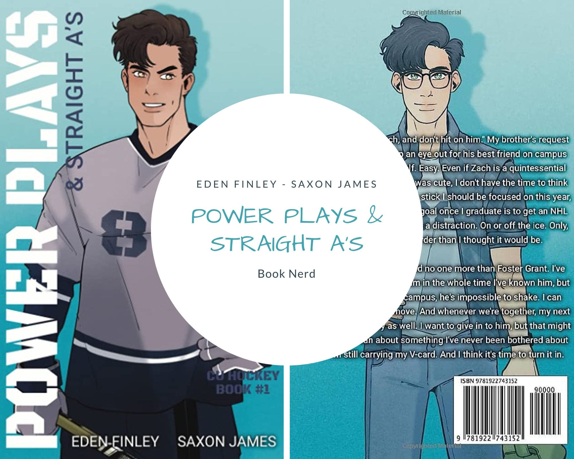Power Plays & Straight A's - CU Hockey #1 - Eden Finley & Saxon James - Résumé & Avis