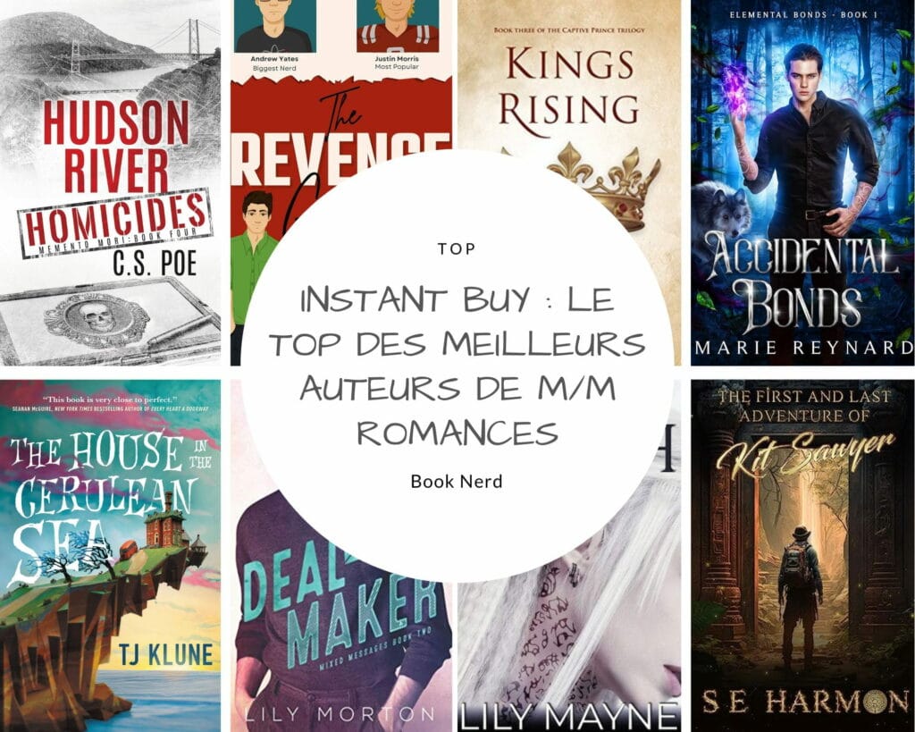Instant buy : le top des meilleurs auteurs de M/M romances - Book Nerd